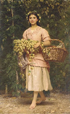 Sample artwork by Charles Edward Perugini (1839 - 1918), known for portrait, women and children genre painting - View similar artists and auction records