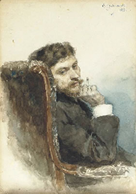 Portrait of Ilia Repin