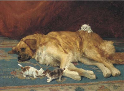 Sample artwork by Charles H D Boland (Born c.1850), known for landscape and genre painting, animals - View similar artists and auction records