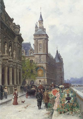 Le marché aux fleurs, Ile de la cité