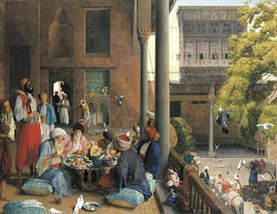 Sample artwork by John Frederick Lewis (1805 - 1876), known for exotic orientalist genre painting, figures, drawings, watercolors - View similar artists and auction records