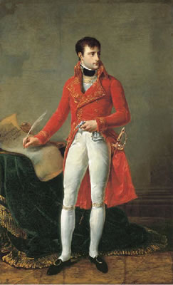 Portait of Napoleon Bonaparte, full-length, as First Consul