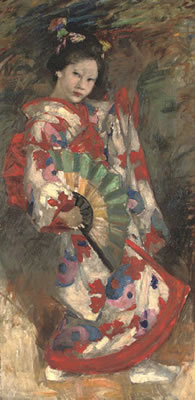 Dancing Geisha Girl