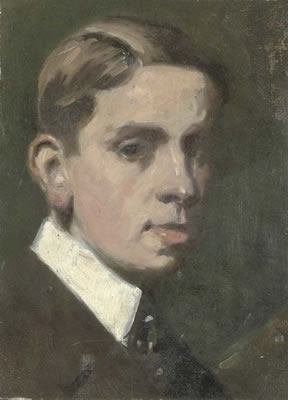 Portrait of Francis Campbell Boileau Cadell: Self-portrait