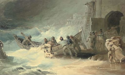 Sample artwork by Luke Clennell (1781 - 1840), known for wood engraver, marine genre figures, harbour scenes - View similar artists and auction records