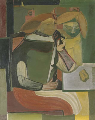 Sample artwork by Robert Colquhoun (1914 - 1962), known for figure, genre painting - View similar artists and auction records