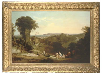 Sample artwork by William Leighton Leitch (1804 - 1883), known for landscape painting - View similar artists and auction records
