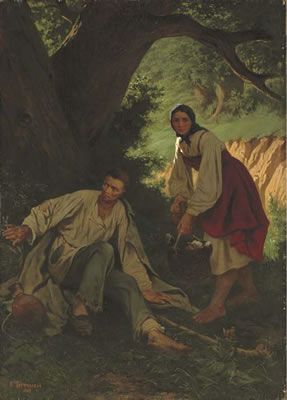 The outlaw by Konstantin Alexandrovich Trutkovsky - Auction record, sale price, and art valuation. Compare with similar artists and explore comparable artworks.