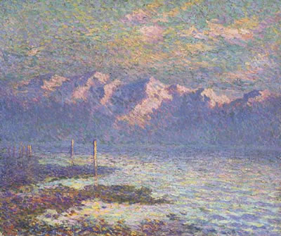 Vue d'un lac