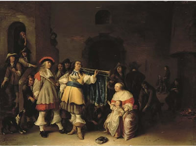 Sample artwork by Anthonie Palamedesz called Stevers (1601 - 1673), known for painting and sculpture - View similar artists and auction records