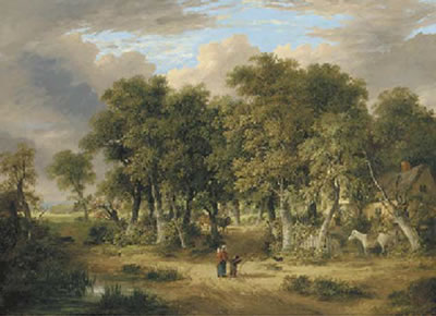 Sample artwork by James Stark (1794 - 1859), known for landscape painting - View similar artists and auction records