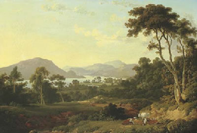 Lake Ullswater from Gowbarrow Park