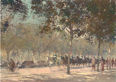 Summer in the mall, London