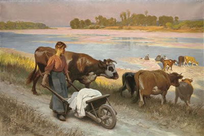 Impression d'été sur la loire