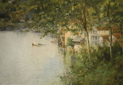 The lake