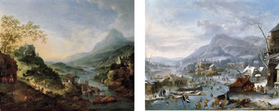 Sample artwork by Robert Griffier (1688 - 1750), known for landscape, river painting - View similar artists and auction records