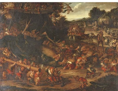 Dwarves in a landscape by Faustino Bocchi - Auction record, sale price, and art valuation. Compare with similar artists and explore comparable artworks.