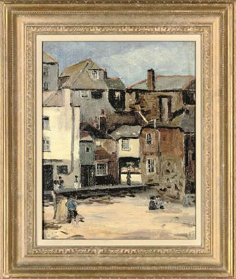 Houses by the shore, St. Ives by Franklin White - Auction record, sale price, and art valuation. Compare with similar artists and explore comparable artworks.