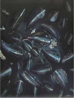 Mussels by Paul Karslake - Auction record, sale price, and art valuation. Compare with similar artists and explore comparable artworks.