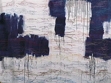 Untitled (The Big Blue Expression Painting BBEP)