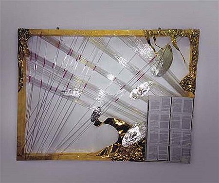 Relief Abstrait (Gold)