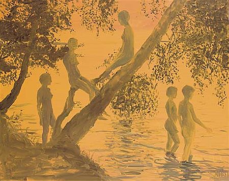 Spiel im Gegenlicht No. 2 by Anton Henning - Auction record, sale price, and art valuation. Compare with similar artists and explore comparable artworks.