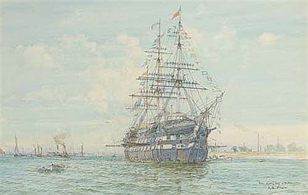 Prize Giving Day on the Worcester (illustrated); and The Warspite (2)