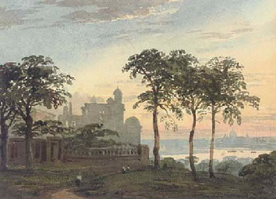 London from Greenwich Observatory