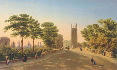 Magdalen Bridge and College, Oxford
