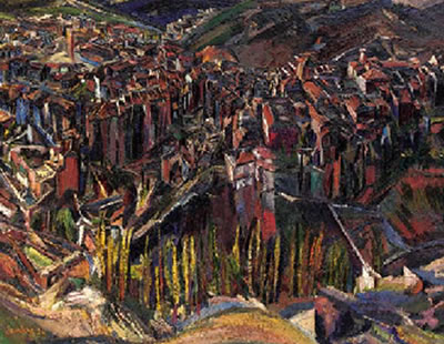 Sample artwork by David Bomberg (1890 - 1957), known for portrait and landscape painting - View similar artists and auction records