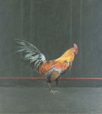 Fighting Cock by Bryan Organ - Auction record, sale price, and art valuation. Compare with similar artists and explore comparable artworks.