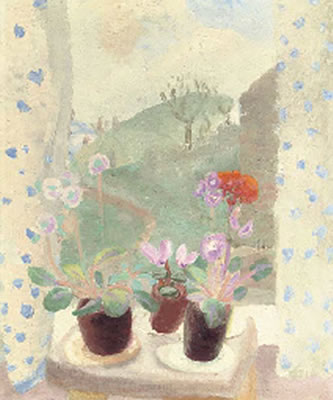Red geranium