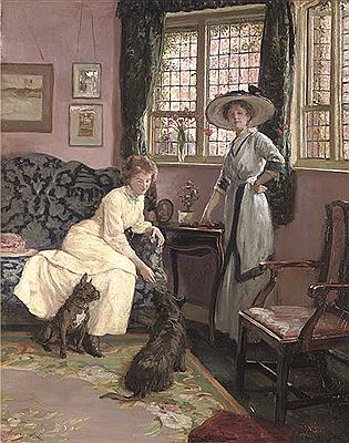 Sample artwork by George Percy Jacomb-Hood (1857 - 1937), known for painting and sculpture - View similar artists and auction records