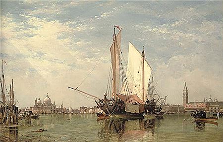 Sample artwork by Edward William Cooke (1811 - 1880), known for landscape, seascape, marine - View similar artists and auction records
