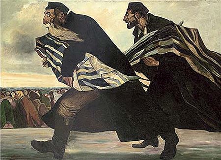 Sample artwork by Issachar Ber Ryback (1897 - 1935), known for figure, landscape, jewish life - View similar artists and auction records