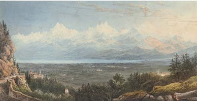 View of Mont Blanc