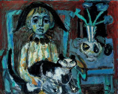 L'Enfant au Chat by Antoni Clave Sanmartin - Auction record, sale price, and art valuation. Compare with similar artists and explore comparable artworks.
