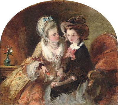 The Town and Country Belle by Abraham Solomon - Auction record, sale price, and art valuation. Compare with similar artists and explore comparable artworks.