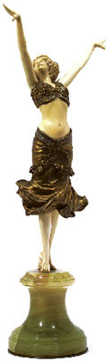 Radha sculpture, circa 1925