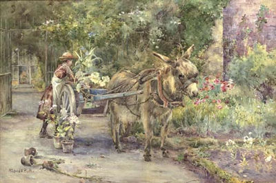 The Garden Cart by Mildred Anne Butler - Auction record, sale price, and art valuation. Compare with similar artists and explore comparable artworks.