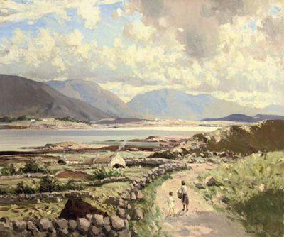 In the Joyce's Country, Connemara, Co. Galway