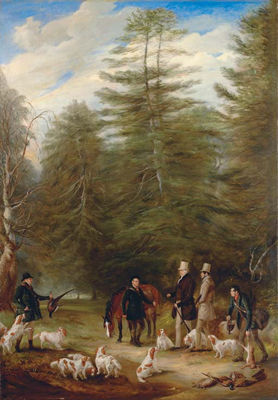 Sample artwork by John E Ferneley Sr (1782 - 1860), known for portrait, figure, landscape, horse painting, hunting scenes - View similar artists and auction records