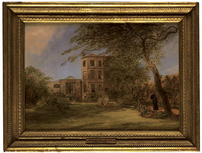 View of Sir David Wilkie's house in Vicarage Place, Kensington