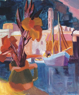 Flowers on a Balcony