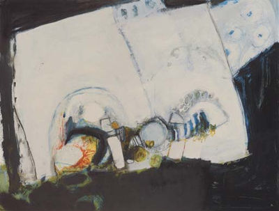 Sample artwork by Archibald Dunbar McIntosh (Born 1936), known for naive style water-scene painting - View similar artists and auction records