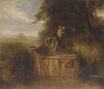An old sluice near Livingstone