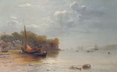 Conway harbour at low tide, Wales by Samuel Phillips Jackson - Auction record, sale price, and art valuation. Compare with similar artists and explore comparable artworks.