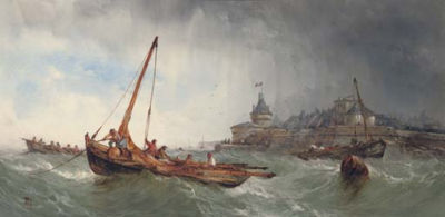 Sample artwork by Alfred Herbert (1818/20 - 1861), known for painting - View similar artists and auction records