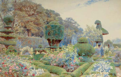 Sample artwork by George Samuel Elgood (1851 - 1943), known for landscape painting - View similar artists and auction records