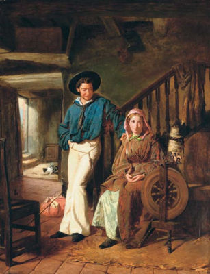 The sailor's girl by William Henry Midwood - Auction record, sale price, and art valuation. Compare with similar artists and explore comparable artworks.